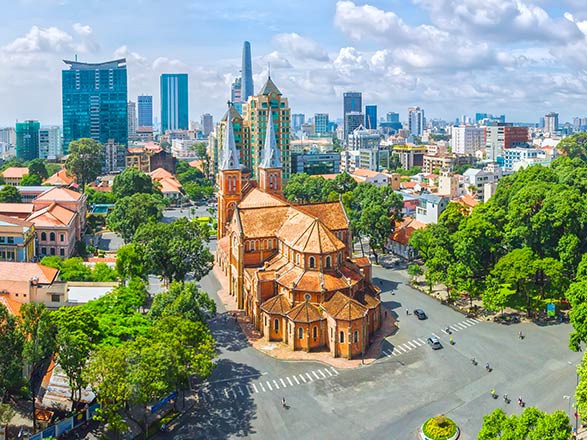 Escale Hô Chi Minh (Saïgon, Vietnam)